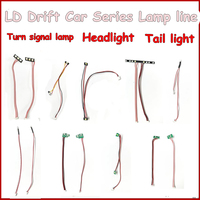 LDR/C AE86 GTR MX-5 FC NSX RC Drift Car Series Spare Parts Lamp Set Lamp Cable Turn Signal Lamp Headlights