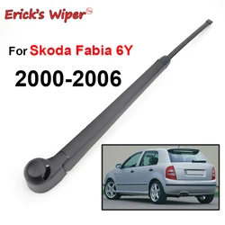 Erick's Wiper Rear Wiper Blade & Arm Set Kit For Skoda Fabia 6Y 1999 - 2006 Windshield Windscreen Tailgate Window Car Rain Brush