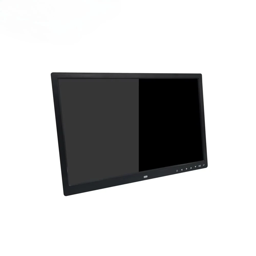 17 Inch Electronic Digital Photo Frame Lcd Photoframe with 7 Touch Buttons Video Loop for Best Gift