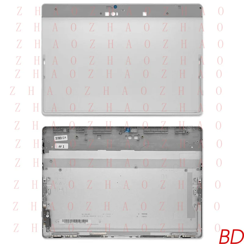 L+ For HP Spectre X2 12-A 830333-001  Laptop Screen Back Cover Top Case Silver