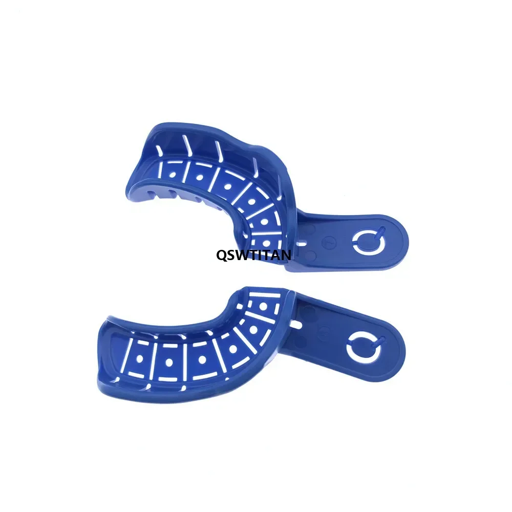 

Лотки для оттисков зубов, 10 шт., пластиковые материалы, держатель для зубов, центральная поставка стоматологических инструментов для полости рта