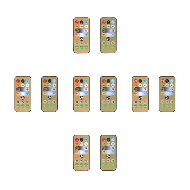 ปรับความสว่างความเร็วพัดลม 4 ชั่วโมง E27 พัดลม รีโมทคอนโทรลสำหรับ E27 พัดลม 448F