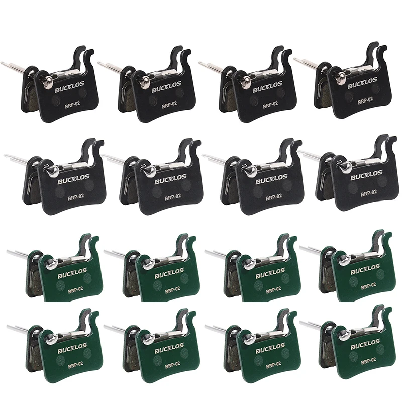 AliExpress BUCKLOS MTB Brake Pads Resin Bicycle Disc Brake Pads for Shimano M06 XTR M975 XT M775 SLX M665 Deore M800 Ceramic 1/2 Pairs