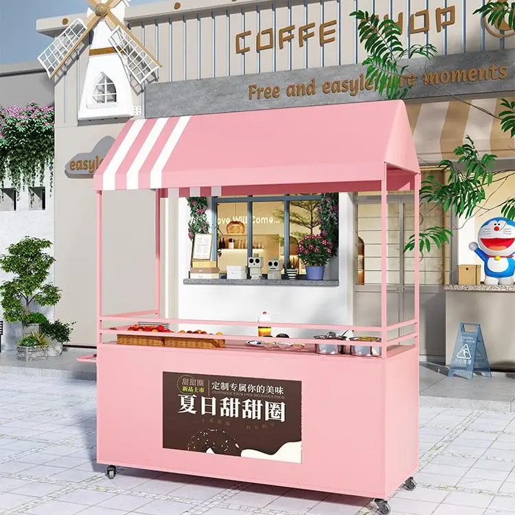 Shopping mall activity display rack Floor-to-ceiling stall rack Outdoor exhibition booth rack trolley
