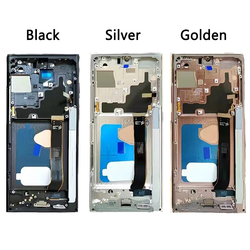 Super AMOLED For Samsung Note20 Ultra N985F N986B LCD Note 20 Ultra Display With Frame Digital Touch Screen Digitizer Assembly