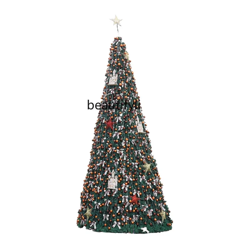 

Large Christmas tree 4/5/6 meters outdoor luminous frame tree set Christmas decoration