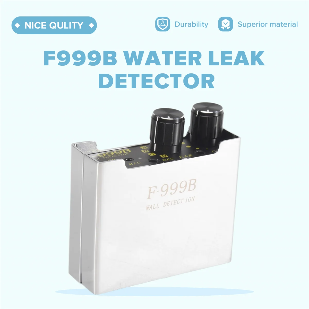 N13R HOT F999B Detektor wycieków wody Detektor wycieków wody do użytku domowego Detektor wycieków wody z wtyczką EU