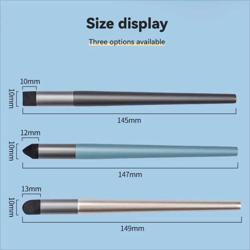 1/3 pçs artista mistura caneta esboço esfregando esponja pastel óleo vara borracha escova ponta macia desenho arte cor shaper pintura ferramenta