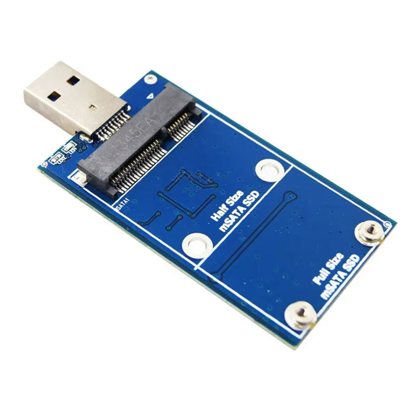 

MSATA в USB 3.0 Mini PCI-E внешний SSD-конвертер, модуль адаптера передачи данных, карта расширения для Windows для Mac-ABIU