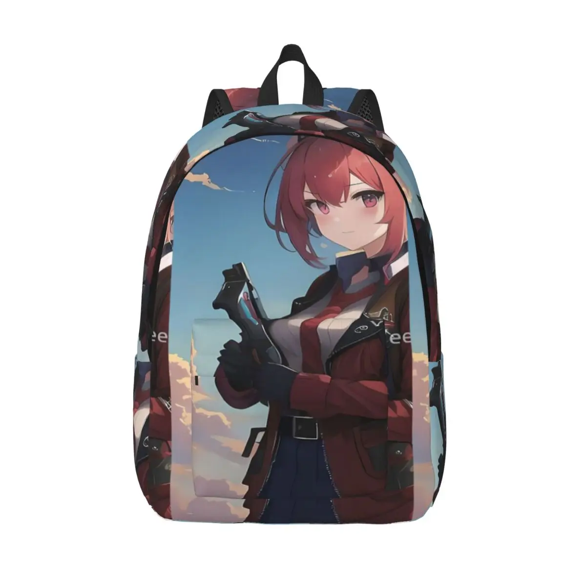 

Atompunk Protector Anime Girl Простой и стильный рюкзак Холщовый рюкзак Сумка