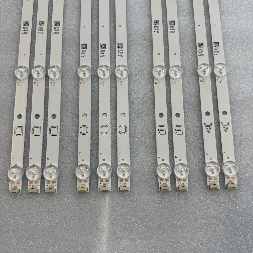 

10pcs/set LED backlight Strip for SALORA 65QLED440A OTV 65AQU-5022V 65AQU-5122V