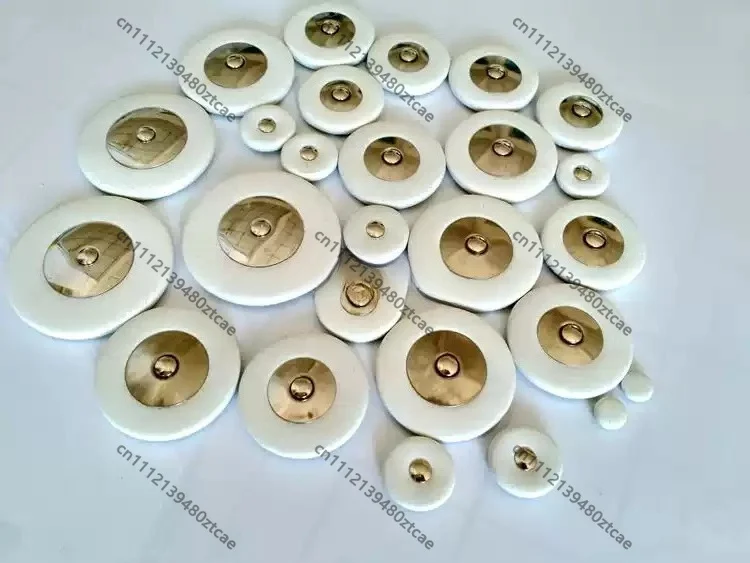Genuine White Leather Gasket Pads For Eb Alto Saxophone Wind Instrument Repair Spare Cushion Accessories Saxophone