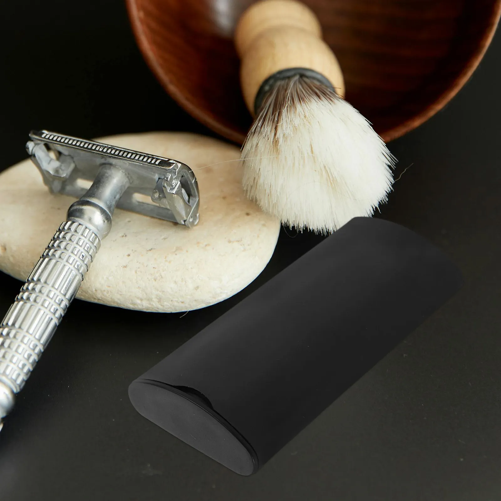 

Контейнер для утилизации лезвий и держатель для бритв Barber Stuff: диспенсер для лезвий, футляр для бритвенных принадлежностей