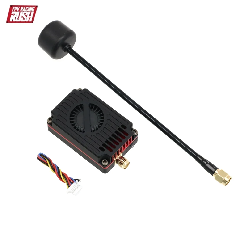 Rush Fpv Rushfpv 3.3G 4W Vtx Transmitter & 3.3G Goggles VRX Video Transmission Receiver