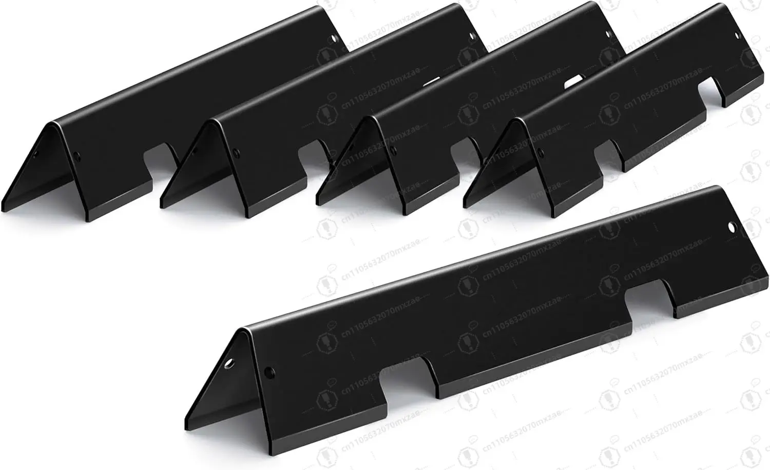7635 & 67045 Upgraded Flavorizer Bars for Weber GS4 Spirit II E-210 210 200 Grill Parts,15.3”,Flame Guards 5 Pack