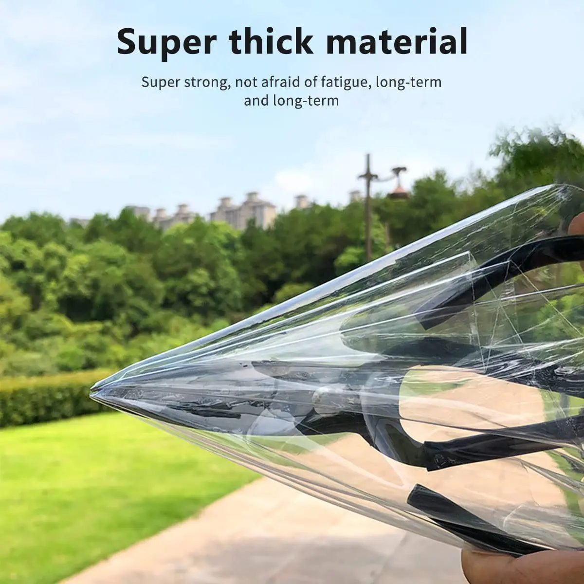 window insulation film, wind proof window cover, drill‑free thermal curtain, transparent plastic sheeting for winter window