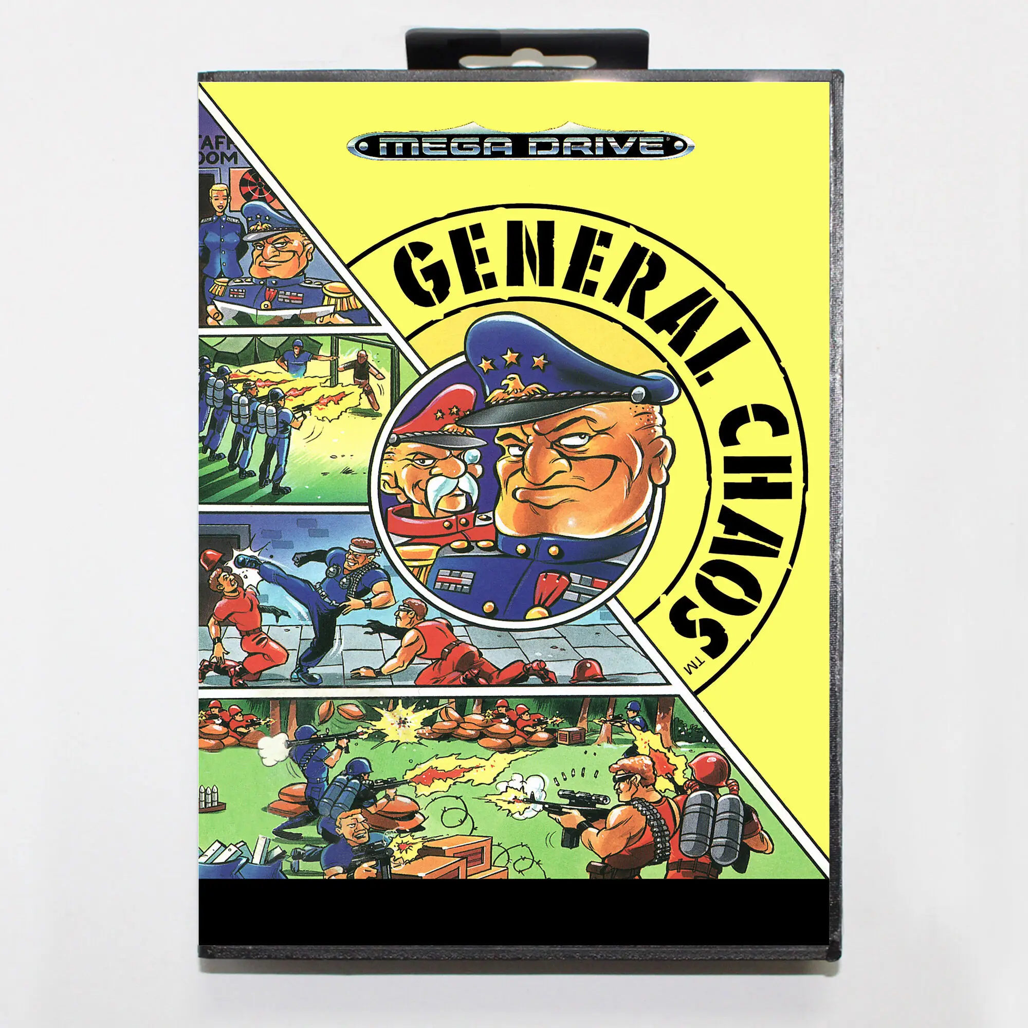 General Chaos MD Game Card with EUR Box for 16 Bit Sega Megadrive Genesis system