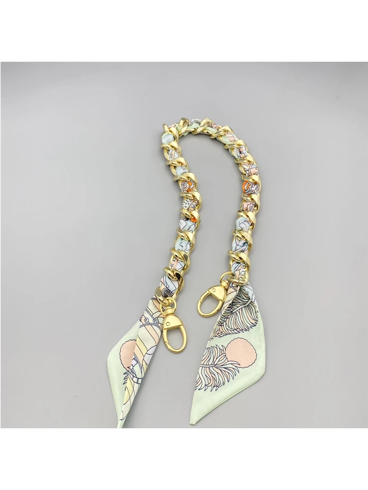 

Gold Silver Chain Strap oulder Bag Accories Underarm Bag Scarf Link Chain Bag Accories Faionable Single Purchase