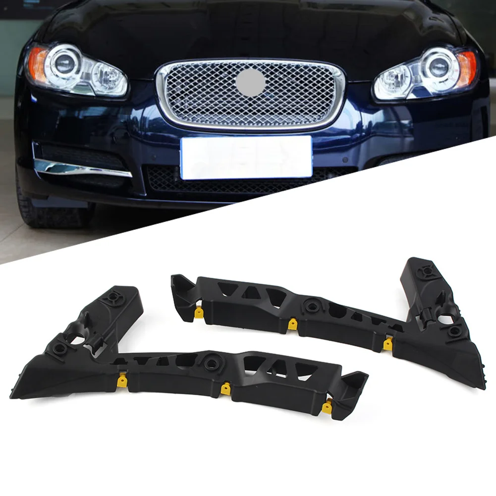 1Pcs Car Front Bumper Mount Bracket Support For Jaguar XF 2009 2010 2011 C2Z10618 C2Z10617 Left/Right