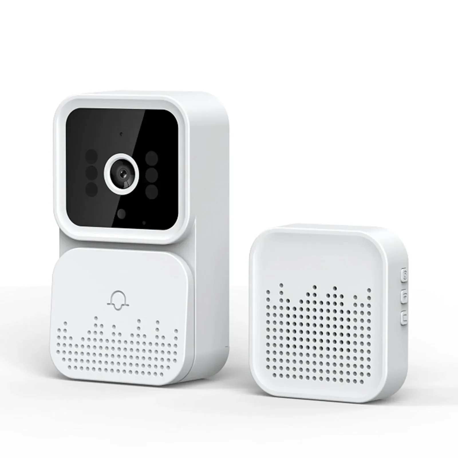 Campanello WiFi wireless elettronico M6 Campanello video intelligente Citofono visivo digitale Campanello per porta intelligente Telecamera di sicurezza domestica