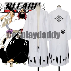 IN STOCK Ichibe Hyosube Kirio Hikifune Shinigami Zero Division Royal Guard White Haori Cloak Cosplay Costume