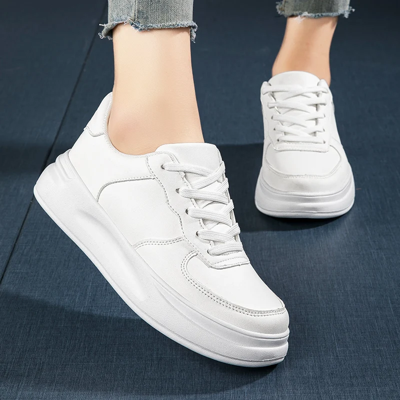 New Women's Eva Ultra-Light Sole White Shoes Sneakers Casual Trendy Shoes