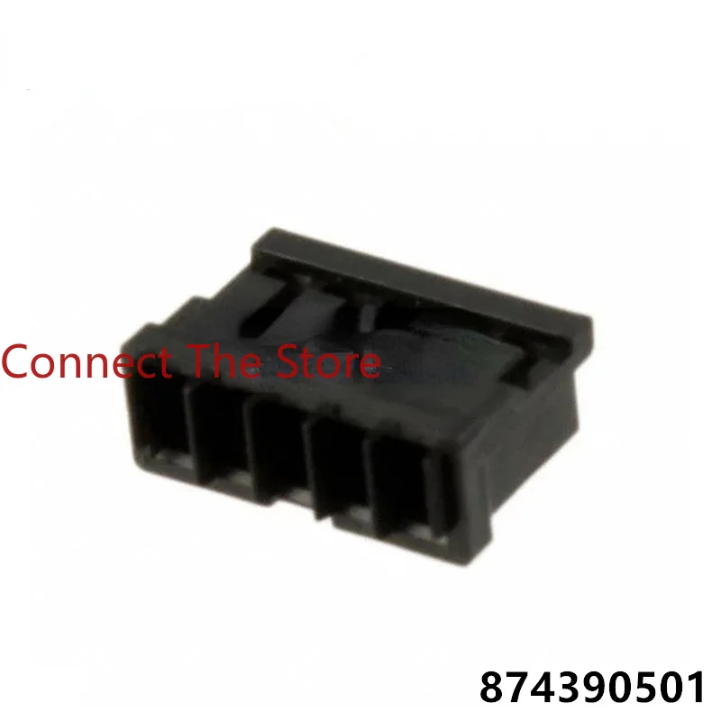 10PCS Connector 87439-0501 874390501 Rubber Case 5P Plastic  1.5MM Spacing Spot