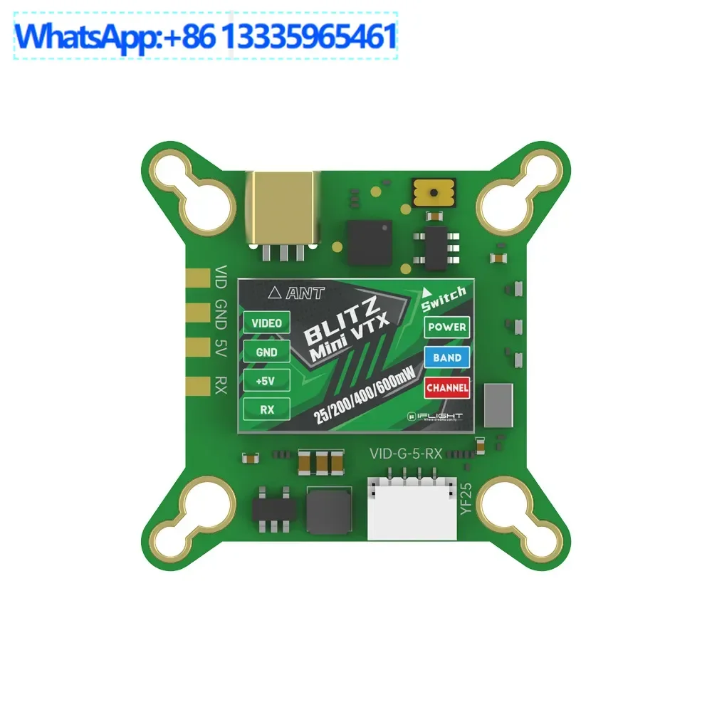 

iFlight Wing Flying BLITZ Mini Force 5.8G Image Transmission 600mW Support Porous Model Aircraft VTX