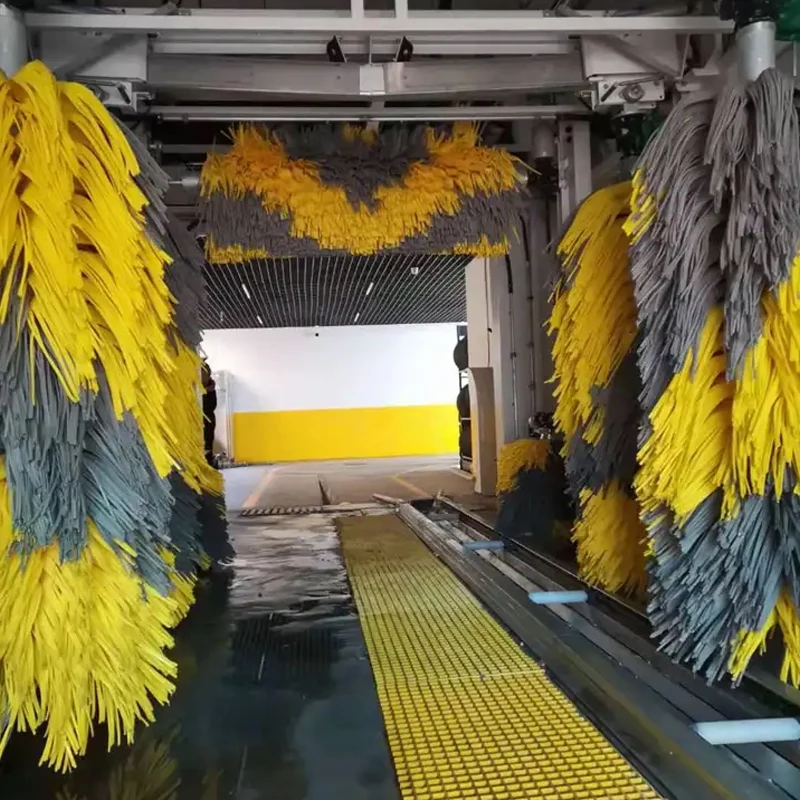 YUGONG 2023 Wholesale Customized Tunnel Type 5 Pcs Brush Washing Auto Car Wash Machine