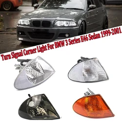 For BMW 3 Series E46 Sedan 1999 2000 2001 Turn Signal Lamp Car Corner Light Accessories flashing Fog Housing Front Headlight
