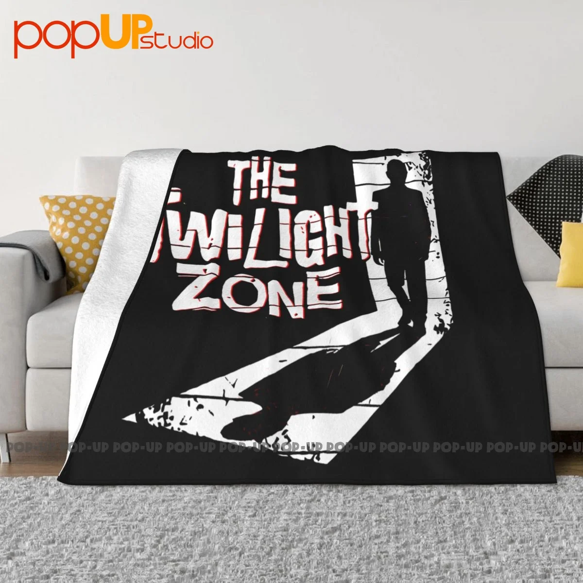 Cafepress The Twilight Zone Blanket Classic Home Decor Machine Washable