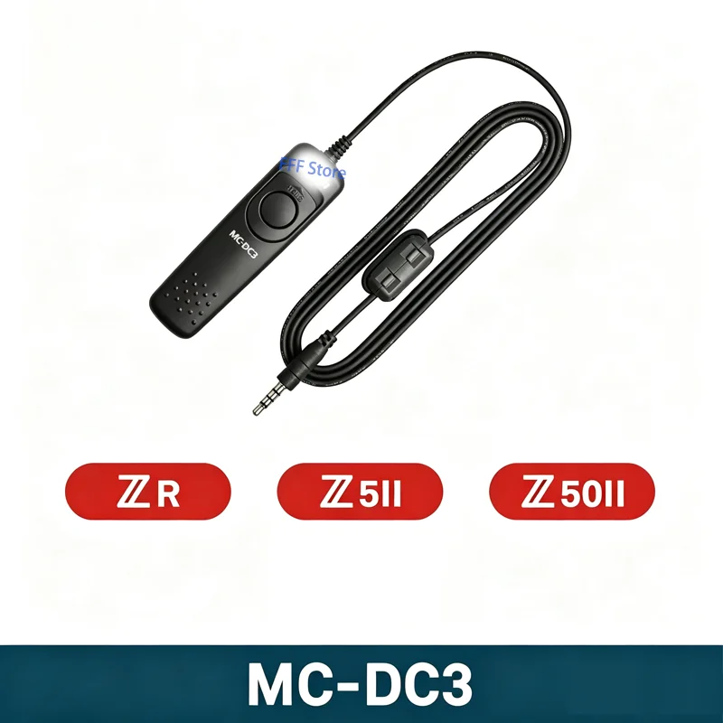 New Original MC-DC3 Remote Cord For Nikon ZR Z52 Z5II Z5 II Z50II Z50 II Shutter Sync Cable MC DC3