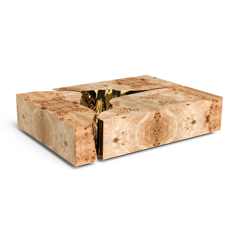 

Итальянский светлый роскошный комбинированный журнальный столик, современный простой дизайнерский журнальный столик для виллы, отеля, гостиной, чайный столик специальной формы