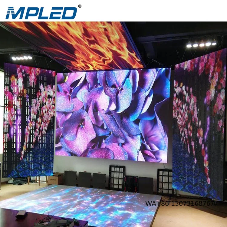 

MPLED 2026 HD Led Wall Indoor Electronics Digital Advertising P1.5 P1.8 P2 P2.5 Led Display Screen for Retail & Business Use