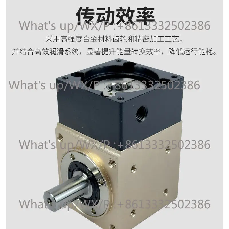 Right angle gear reducer commutator gear reducer 90 degree angle T-cross high precision, small size, large torque