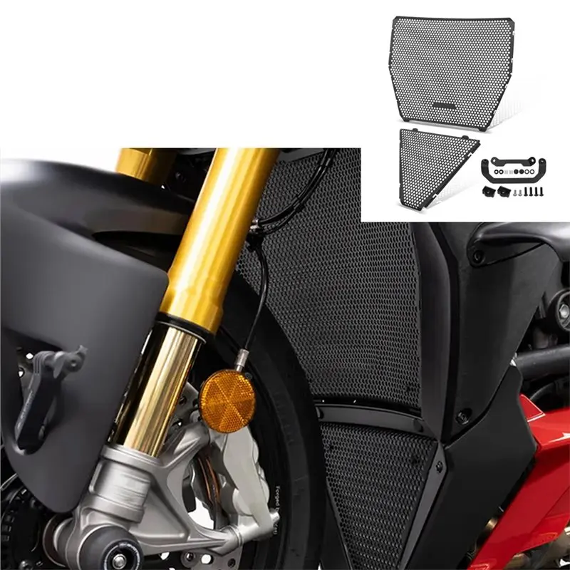 For Ducati STREETFIGHTE V4S 2025+ Streetfighter V4 Motorcycle Radiator Guard Cover Protector Grill