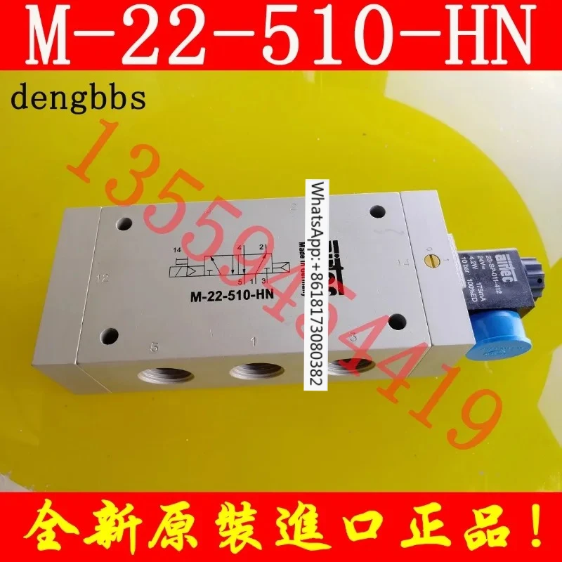 Solenoid valve ME M-07 22-510-HN genuine order 520 530 533
