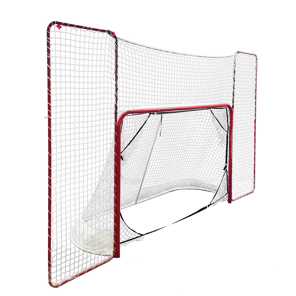 Foldable Hockey Goal Hockey Net for Youth Indoor Outdoor Goal Training Ice Hockey Goalpromote sales