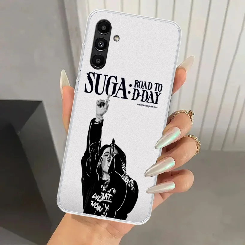 SUGA D-DAYs Phone Case for Samsung Galaxy A15 A25 A35 A55 A14 A24 A34 A13 A53 A12 A52S A23 A33 A24 A34 A03S A04S A02S A42