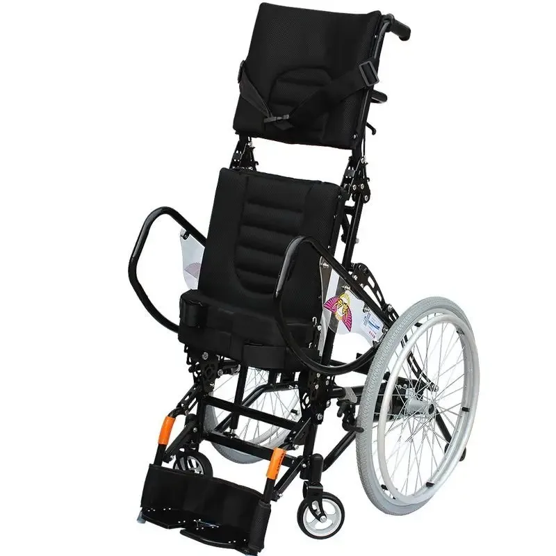 Elderly Disabled Manual Standing Wheelchair Motorized Lift up Wheelchair Smart Standing Walker & Rollator for Handicap