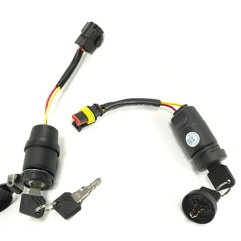 For Heli key switch assembly (new) JK410P forklift with wire accessories Q74A2-42041 start switch