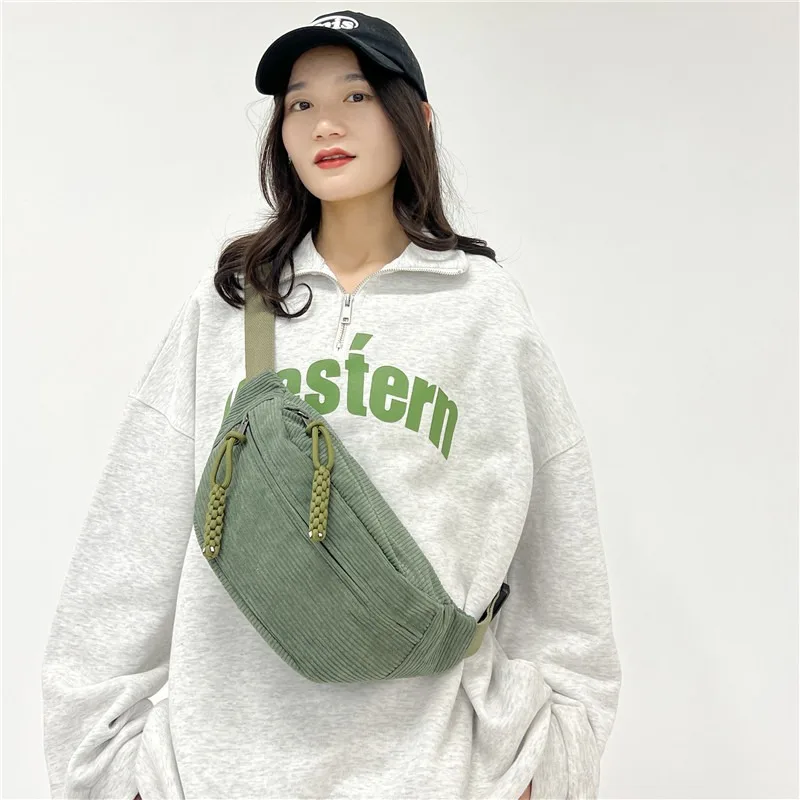 

Popular Candy-Colored Crossbody Bag - Japanese-Style Casual Large-Capacity Minimalist Solid-Color Single-Shoulder Bag