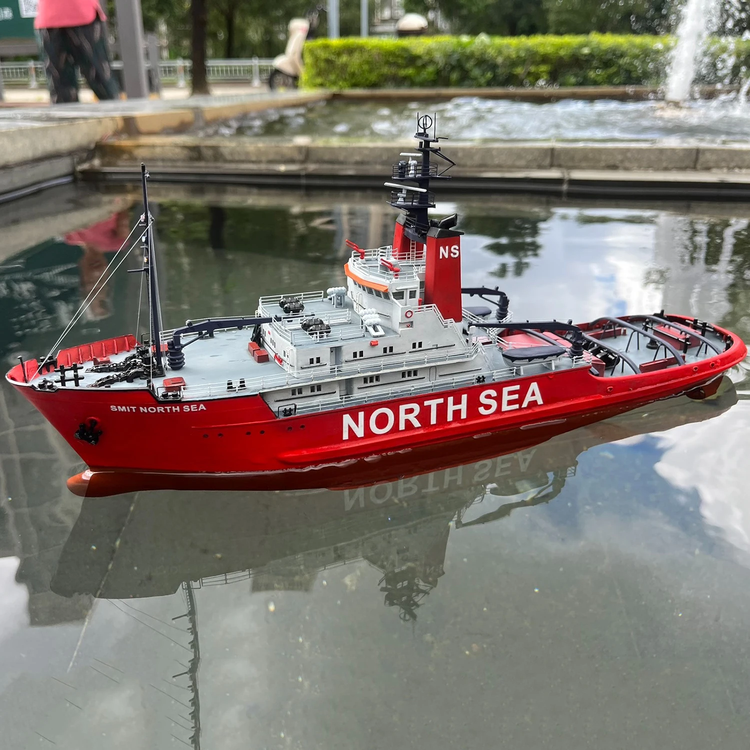 

RC Ships1/200 38cm Simulated SMIT Rotterdam Remote Controlled Tugboat Dynamic Lighting RC Schiffe Model RTR Boat Toy Boy Gift