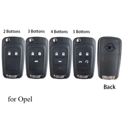 for Opel Vauxhall Corsa Astra Vectra Zafira Omega Original Replace Car Key Housing Control Remote Fob Case Shell