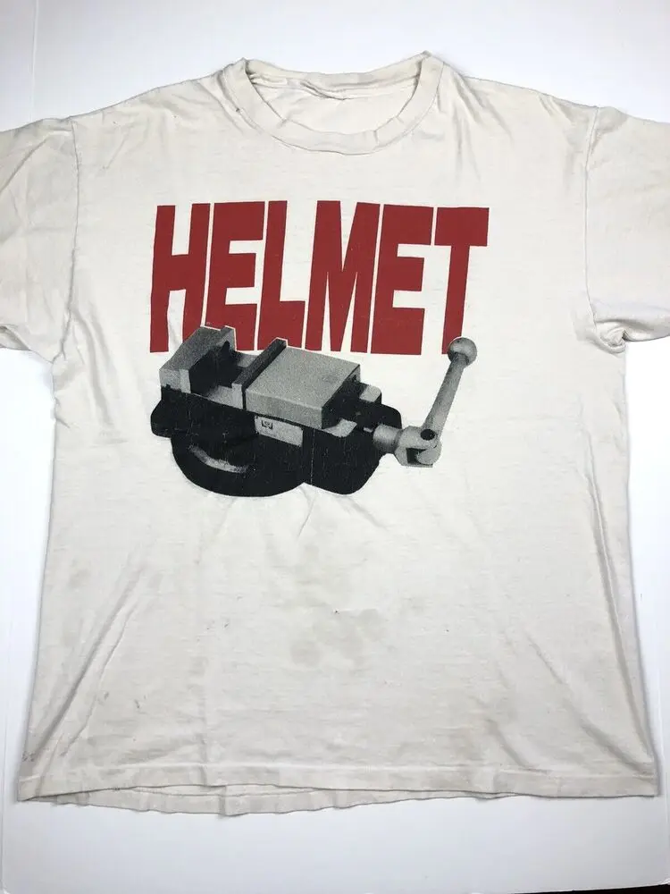 1990’s Helmet Rare Band T-Shirt For Men Women Tee S to 4XL