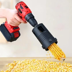 Corn thresher fully automatic corn peeling machine household electric dry and wet grain wrapping tool corn peeling machine