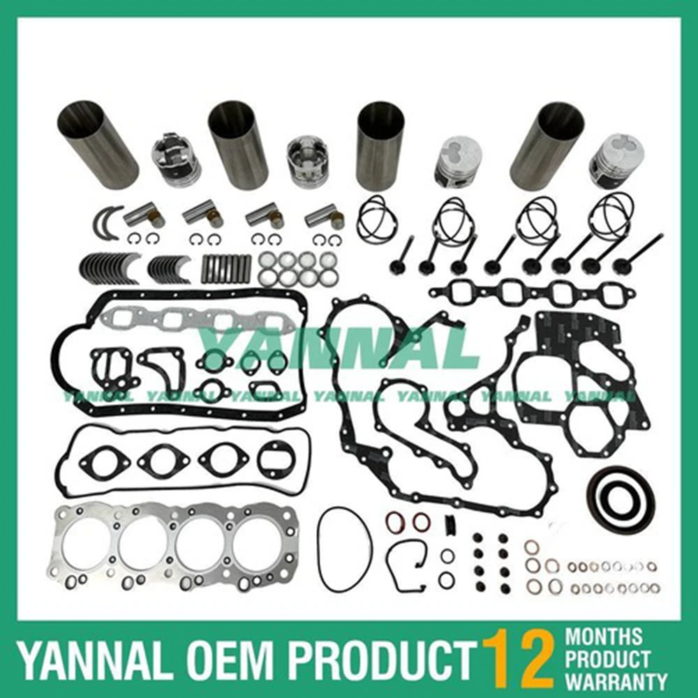 

Комплект для капитального ремонта с набором прокладок, подшипниками и клапанами для Isuzu 4FB1 TL3700