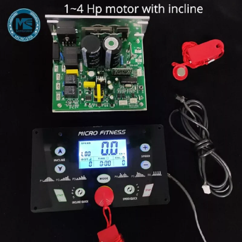 One Kit Included Universal Treadmill DC Motor Control 0 to 4  with Incline