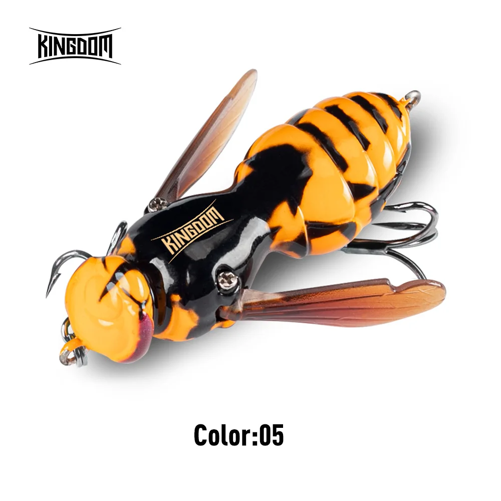 キングダムフローティングワスプベイト 4.2g 6.6g 40mm 48mm 人工昆虫