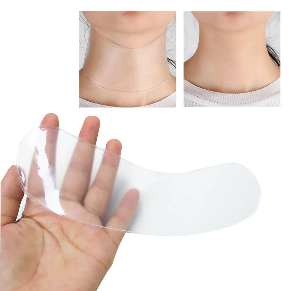 

1Pc Silicone Care Neck Pad Neck Tape Reusable Wrinkle Pads for Neck Wrinkle Treatment Prevention Anti Wrinkle Remover Pads